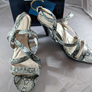 Snakeskin heels
